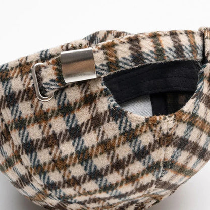 Plaid Signature Baseball Cap