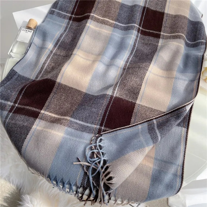 Plaid Scarf Luxe