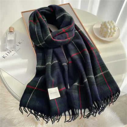Plaid Scarf Luxe