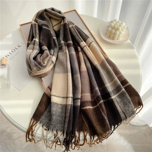 Plaid Scarf Luxe