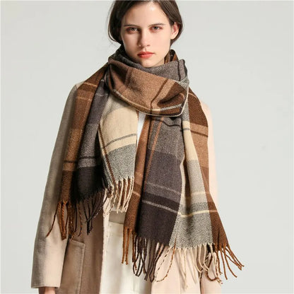 Plaid Scarf Luxe